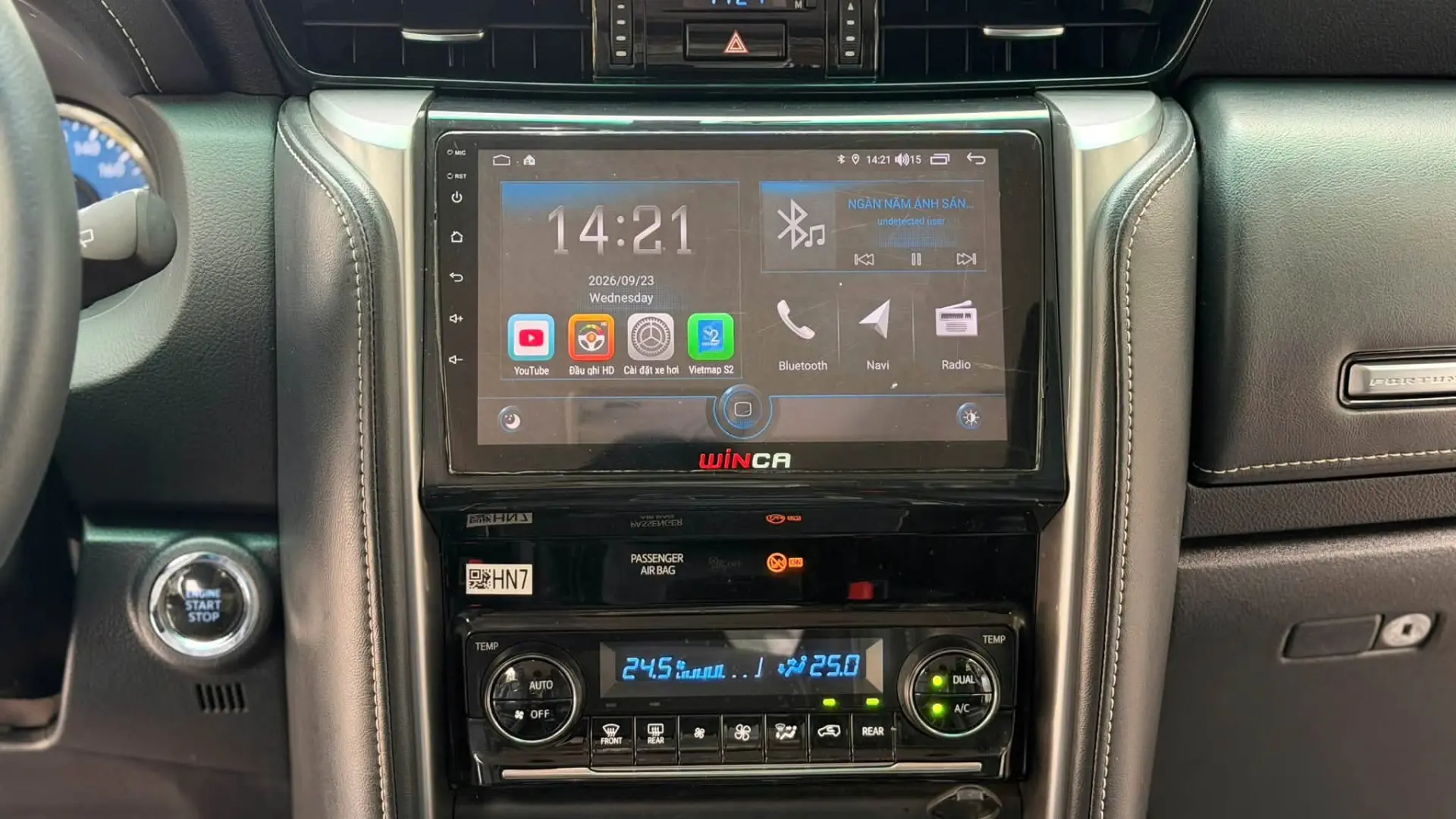Toyota Fortuner 2022 – Máy Dầu 1 Cầu