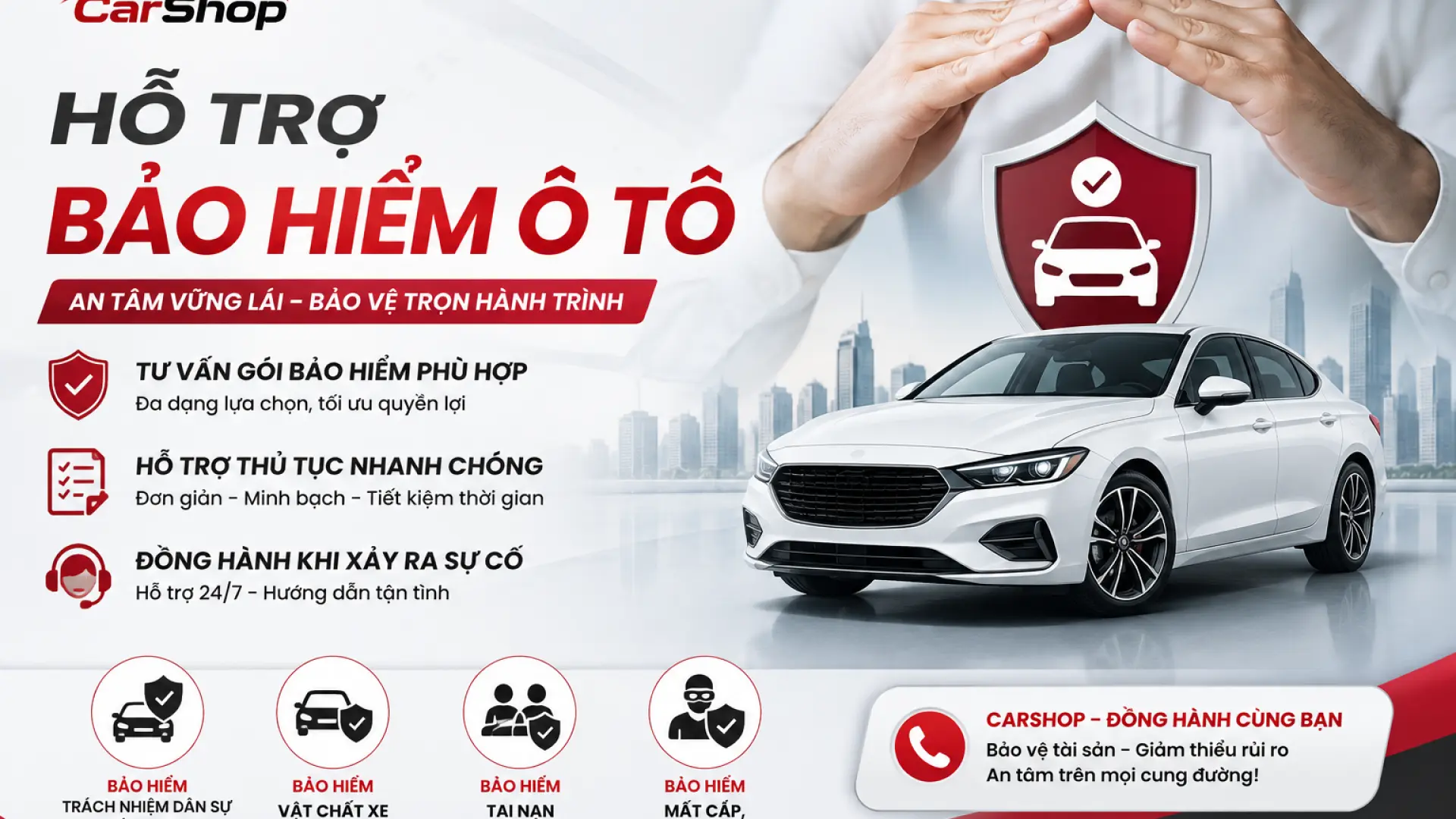Hỗ trợ bảo hiểm ô tô